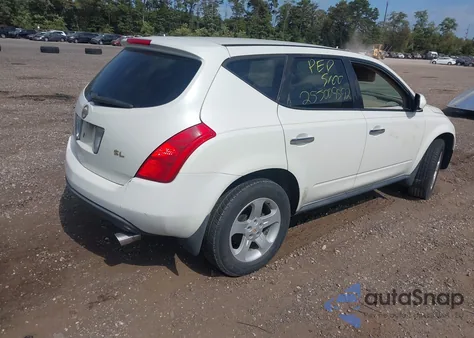 2003 Nissan Murano Sl z USA, uszkodzony, nr VIN JN8AZ08T73W116164